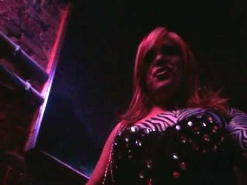 Kylee Dupree performing "shark in the water"