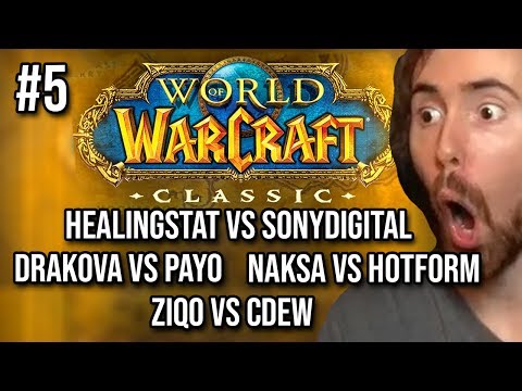 Asmongold - Classic WoW Dueling Tournament - Payo | Cdew | Ziqo | Sonydigital - Part 5