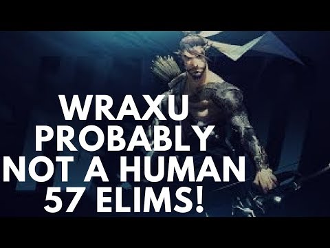 Overwatch Hanzo God Wraxu Unreal Gameplay With 57 Elims!