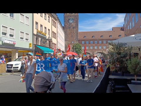 Christopher Street Day in Nürnberg  CSD Nürnberg Pride so viel tolle Menschen kämpfen Menschenrechte
