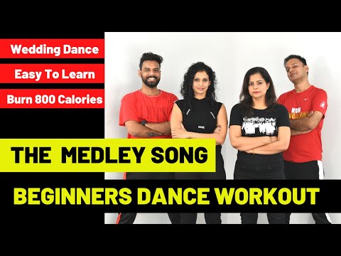 The Medley Song Bollywood Dance Workout | 10 Min Beginners Dance Workout | FITNESS DANCE With RAHUL