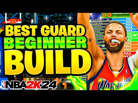 THE ULTIMATE NBA 2K24 GUARD BUILD FOR BEGINNERS!
