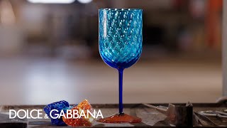 Dolce & Gabbana #DGFattoAMano: Carretto Siciliano Murano Glasses