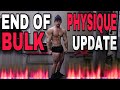 THE END OF MY BULK | PHYSIQUE UPDATE | Derek Martin MOTIVATION