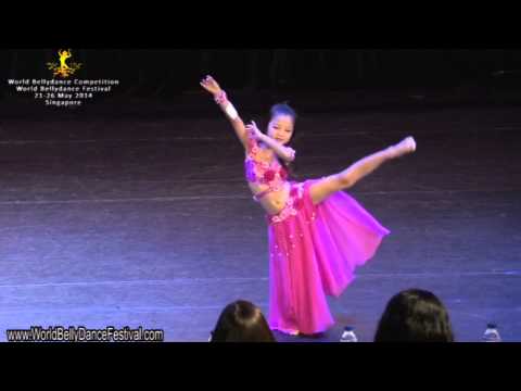 WBDF Competition 2014 Children's Oriental Solo, 1st Runner up - Jacqueline Lee (Age 7)