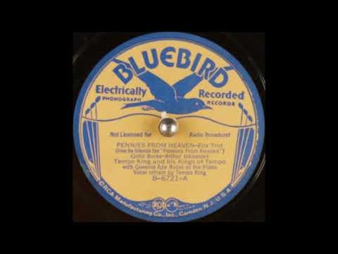 Tempo King & his Kings of Tempo - Pennies from Heaven (1936)
