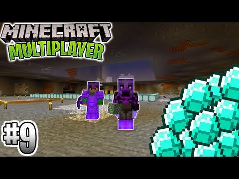 Zetro - DIAMOND MINING CHALLENGE! - Minecraft Multiplayer Survival - Episode 9!