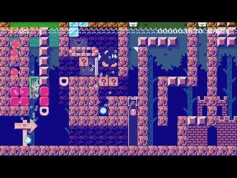 五つのルートを一部屋に。 初代スキン by ディレンマ - Super Mario Maker 2 - No Commentary 1bu
