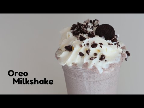 HOW TO MAKE OREO MILKSHAKE | EASY RECIPE PERFECT FOR SUMMER!