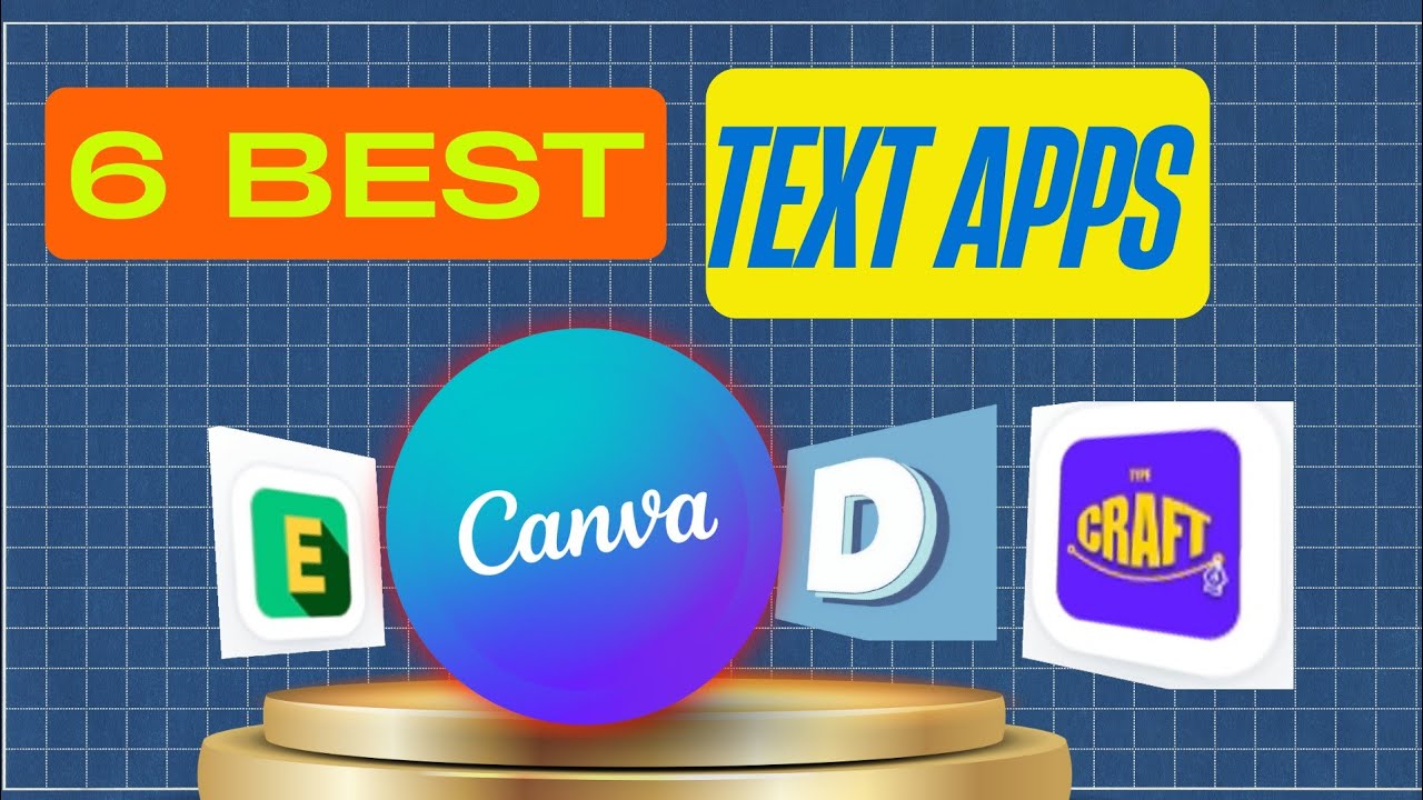 Canva must have text apps [ Part 1 ] | Design typography 