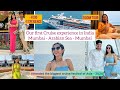 Our First Cruise Experience - Invited for the biggest cruise festival of Asia 2024 ❤️ #sanikabhoite