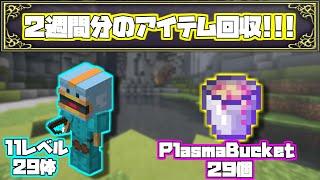 【スカイブロック】たぶん２週間分ぐらいのアイテム回収!【ハイピクセル】