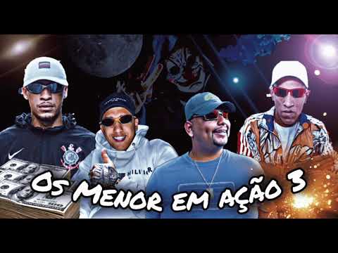 OS MENOR EM AÇÃO 3 - MC LEOZINHO ZS, MC KADU, MC JOÃOZINHO VT & MC V7 - DJ VICTOR (FLYER CLIP)