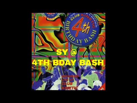 DJ Sy @ Club Kinetic 4th Birthday Bash 3rd May 1996