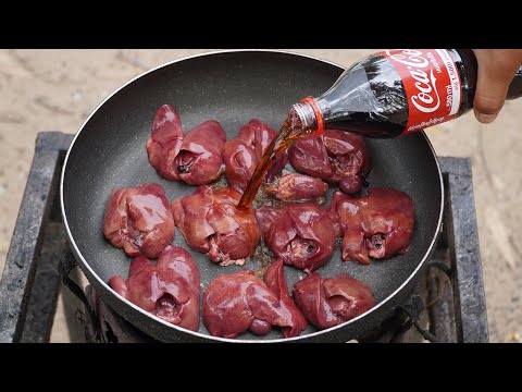 Coca-Cola Chicken Liver Recipe | Delicious Cooking Chicken Liver with Coca Cola