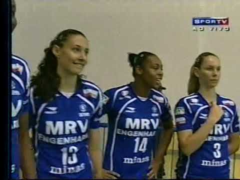 ACF Campos x MRV Minas - Volei Feminino - Superliga 2003/2004 (1º e 2º sets apenas)