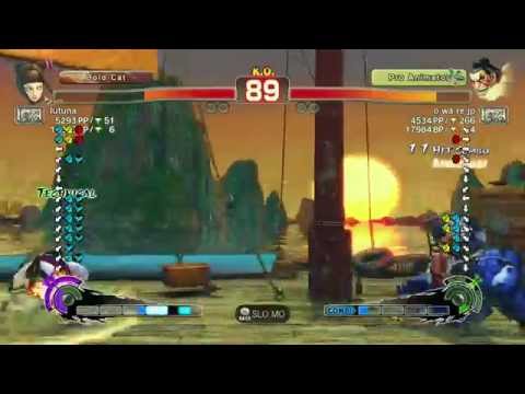 lutuna (Juri) vs o wa re jp (E.Honda) match2 ranked USF4