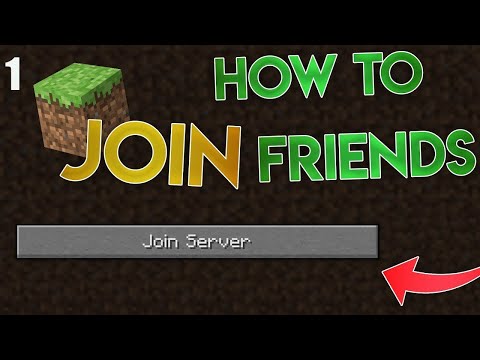 How To Play Minecraft Multiplayer With  join server Friends on mobile