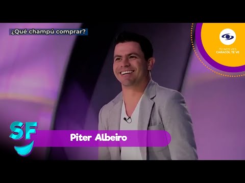 Piter Albeiro no entiende por qué hay tanta variedad de champús, ¿todo sirve para lo mismo?