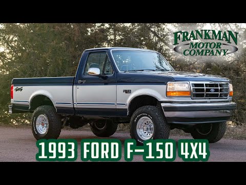 1993 F150 4x4 Single Cab Short Box - Frankman Motor Company - Walk Around & Driving