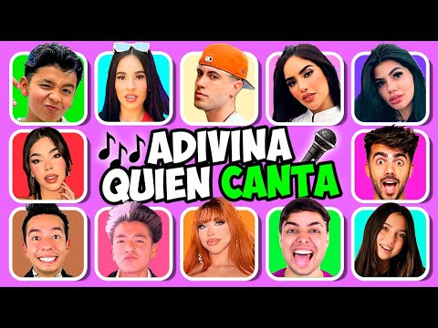 Adivina Quién Canta 🎙️ Karla Bustillos, Fede Vigevani, Picus, Yeri Mua, SoyPau, Kenia Os