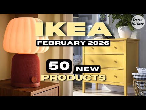 NEU bei IKEA im Februar 2026 | Alle neuen Möbel und Wohnaccessoires, die Sie unbedingt sehen müssen!