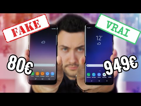 80€ Faux Galaxy S9 VS 949€ Galaxy S9 !