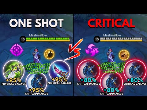 Lesley One Shot Build vs Lesley Full Critical Build