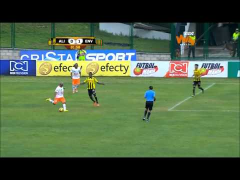Alianza Petrolera 0 - 1 Envigado. Fecha 18 Liga Postobón 2014-I - Win Sports