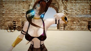 skyrim dance Mai hair priview