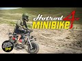 Hotrod Mini Bike Off Road Beast Coleman CT200U Gets Front Brake