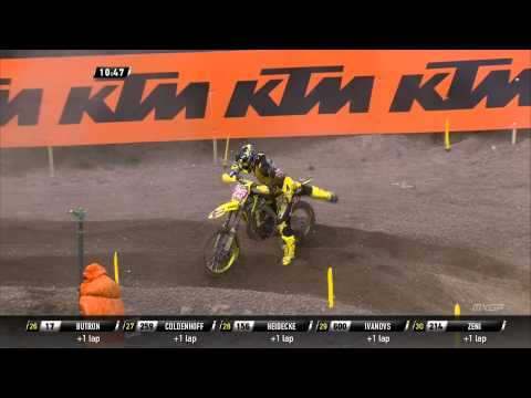 Clement Desalle Crash MXGP of Trentino 2015 - motocross