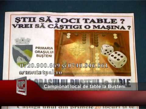 Campionat local de table la Bușteni
