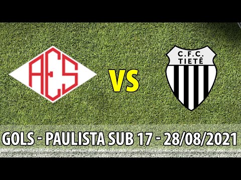 GOLS PAULISTA 2021 SUB 17   Santacruzense 0 x 1 Comercial Tietê (28/08/2021)