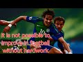It Is Not Possible To Improve In Football Without Hard Work ESPN FC Teo Cri MLS Messi Lionel