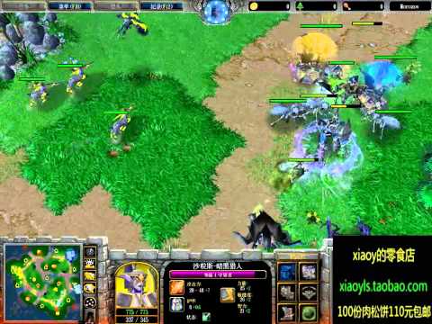 【胜负一瞬间】魔兽争霸xiaoy解说cechi vs sonik NI