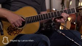 Video thumbnail for Santa Cruz Style 1, Brazilian Rosewood & Adirondack Spruce | Lance Allen by Carter Vintage Backstage