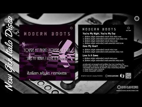 BCR 1008 Modern Boots - You're My Night, You're My Day (Italian Style Extended Vocal Club Mix)