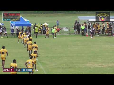 Field 2 Colt's Survival Day KORugby League Carnival Cairns - Erub United Yellow vs Northern Crushers