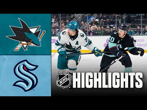 San Jose Sharks vs. Seattle Kraken | NHL Highlights | November 15, 2025