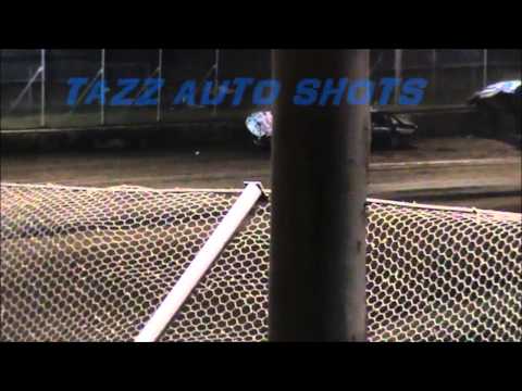 Modifieds Crash Latrobe Speedway 2/3/13