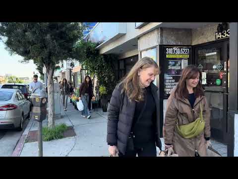 Westwood Village Walk to Shamshiri Restaurant | Los Angeles Walking Tour @LA_Walks @YouTube 