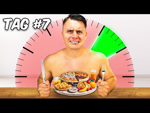 1 Woche nur 1 Mahlzeit am Tag OMAD Fasten I Selbstexperiment