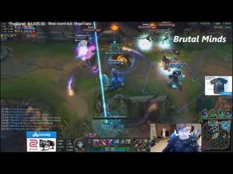 C9 Sneaky - Jhin PENTAKILL - Patch 6.15 Ranked