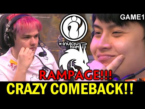 IG vs T.SPIRIT — RAMPAGE & WTF Comeback on TI10