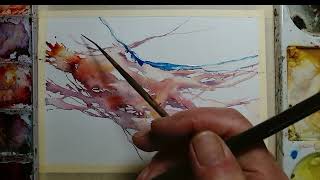 Abstract Watercolor Art – Paint Freely & Express Yourself!