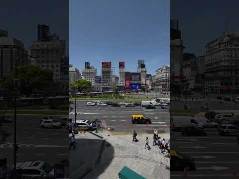 Avenida 9 de Julio / Live in Buenos Aires🇦🇷  #solovoygrabando #argentina #walkingtour #city #travel