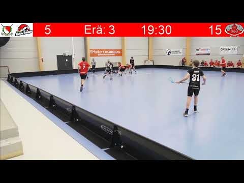 TuSBy/Panthers vs Sudet Kouvola- C1 poikien 1.divisioonan runkosarjapeli 05.01.2020