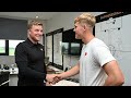 BEHIND THE SCENES | Lewis Hall Signs for Newcastle United