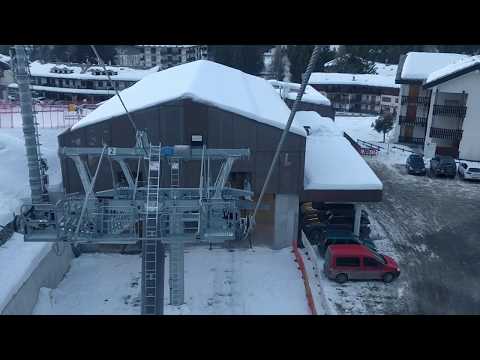 Discesa integrale cabinovia Leitner "Champoluc - Crest" - Champoluc (AO)